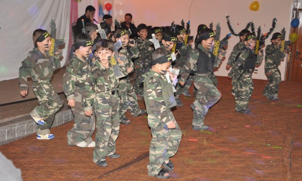 Gaza Kindergarten Graduation Gaza children-brainwashed-Palestinian