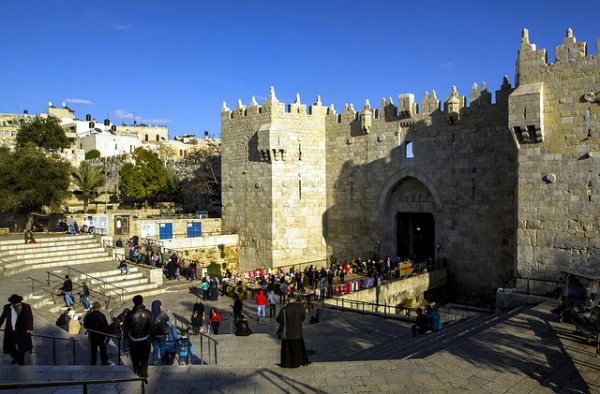 Damascus Gate in Jerusalem Damascus gate-Suleiman