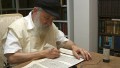 A Jewish scribe-Torah scroll