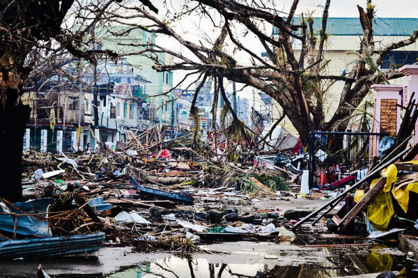 The debris left by Typhoon Haiyan in Tacloban Tacloban-Typhoon-Haiyan-debris