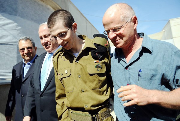 After over Five Years Gilad Shalit Reunites With His Father Gilad-Shalit-adbucted-Hamas militants-Gaza-tunnel-reunited-father