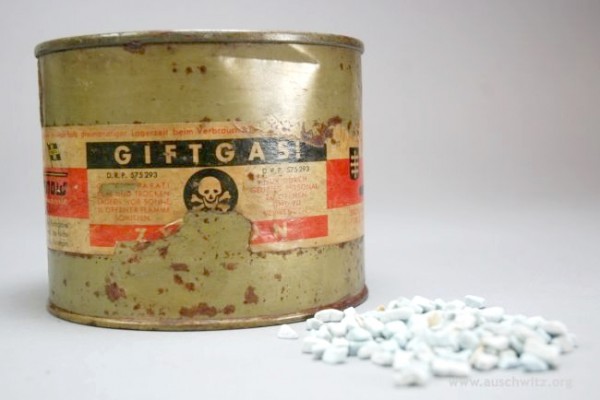 Zyklon B was used by the Nazis during the Holocaust to murder a million people in gas chambers installed at Auschwitz-Birkenau, Majdanek, and other extermination camps. Zyklon B was used by the Nazis during the Holocaust to murder a million people in gas chambers installed at Auschwitz-Birkenau, Majdanek, and other extermination camps.