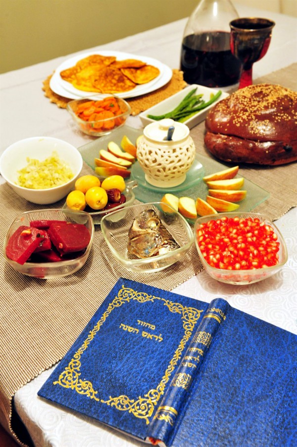 Rosh Hashanah symbols Machzor-Rosh Hashanah symbols