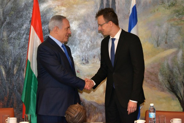 PM-Netanyahu-Knesset-Hungarian-Foreign-Affairs-and-Trade-Minister-Peter-Szijjarto Hungary-Israel-product labeling