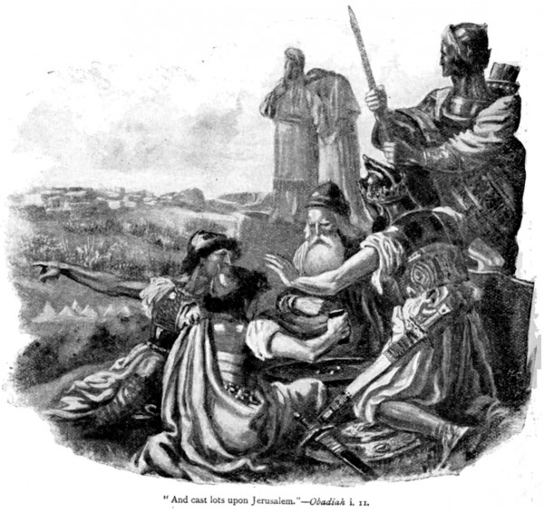Obadiah-cast-lots obadiah-Edom-Judah