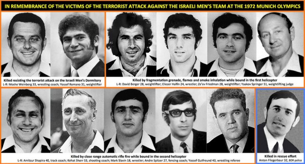 1972 Israel Olympic Men's Team terror victims 1972 Israel Olympic Men's Team terror victims