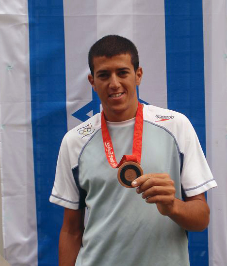 Shahar Tzuberi, bronze olympic medal, Beijijng olympics